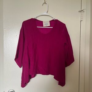 Aaron Ashe vintage 100% silk blouse